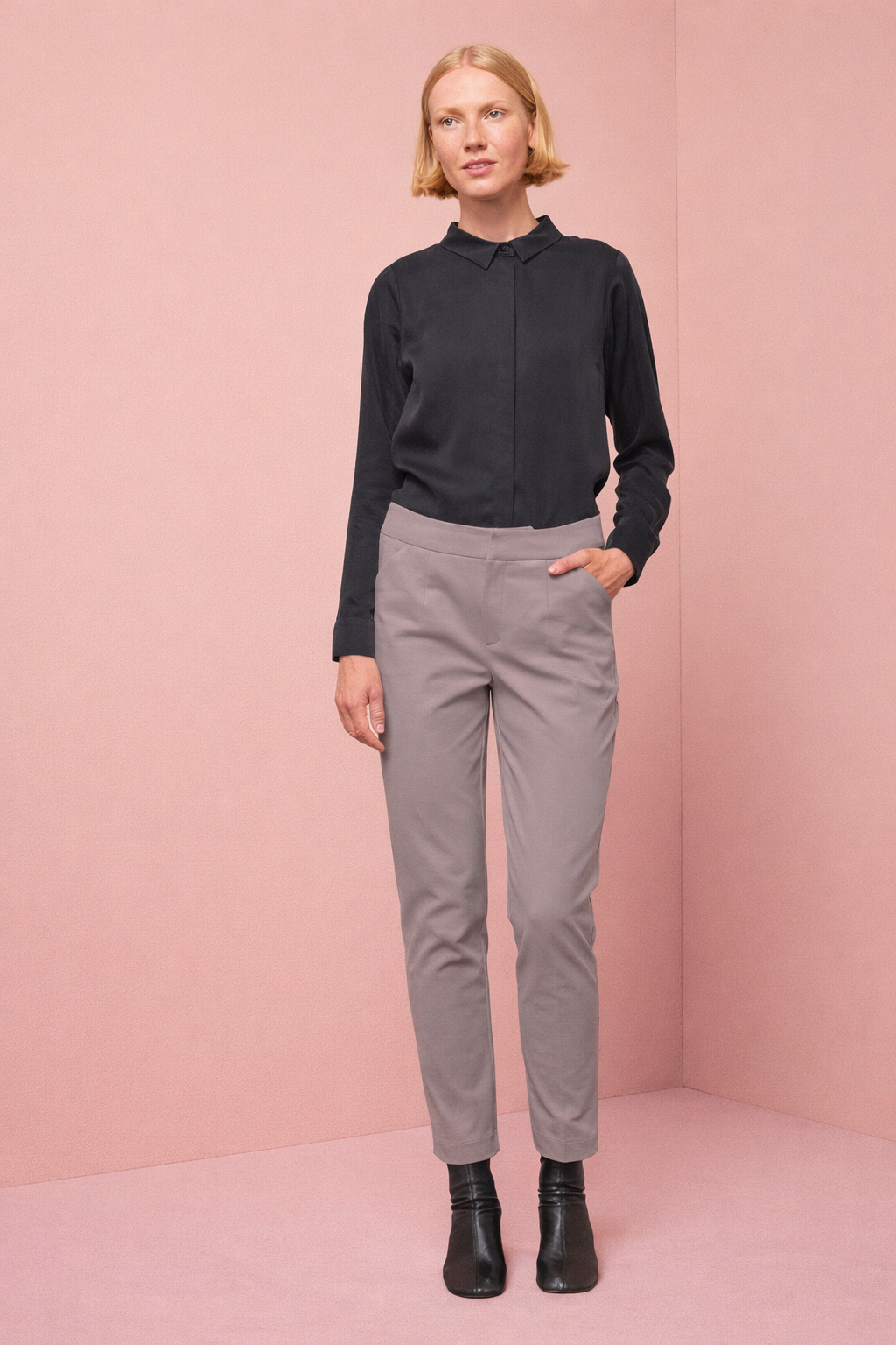 OUTLET: SUITED PANTS, Positive Grey
