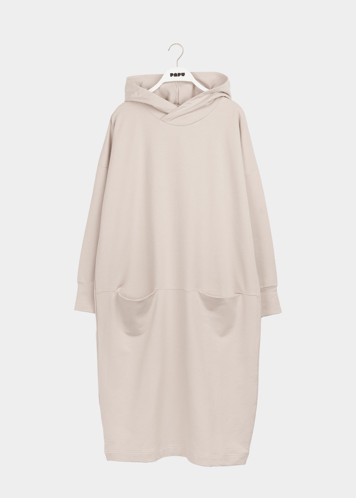 GIANT HOODIE -mekko, Sand