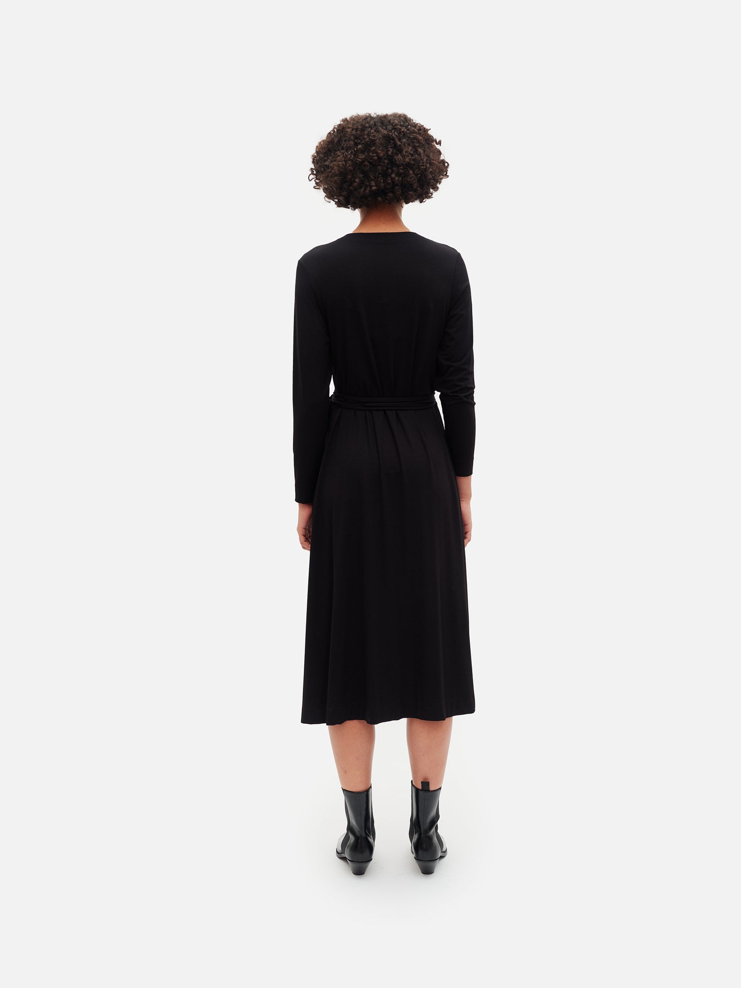 WRAP AROUND -mekko, Musta