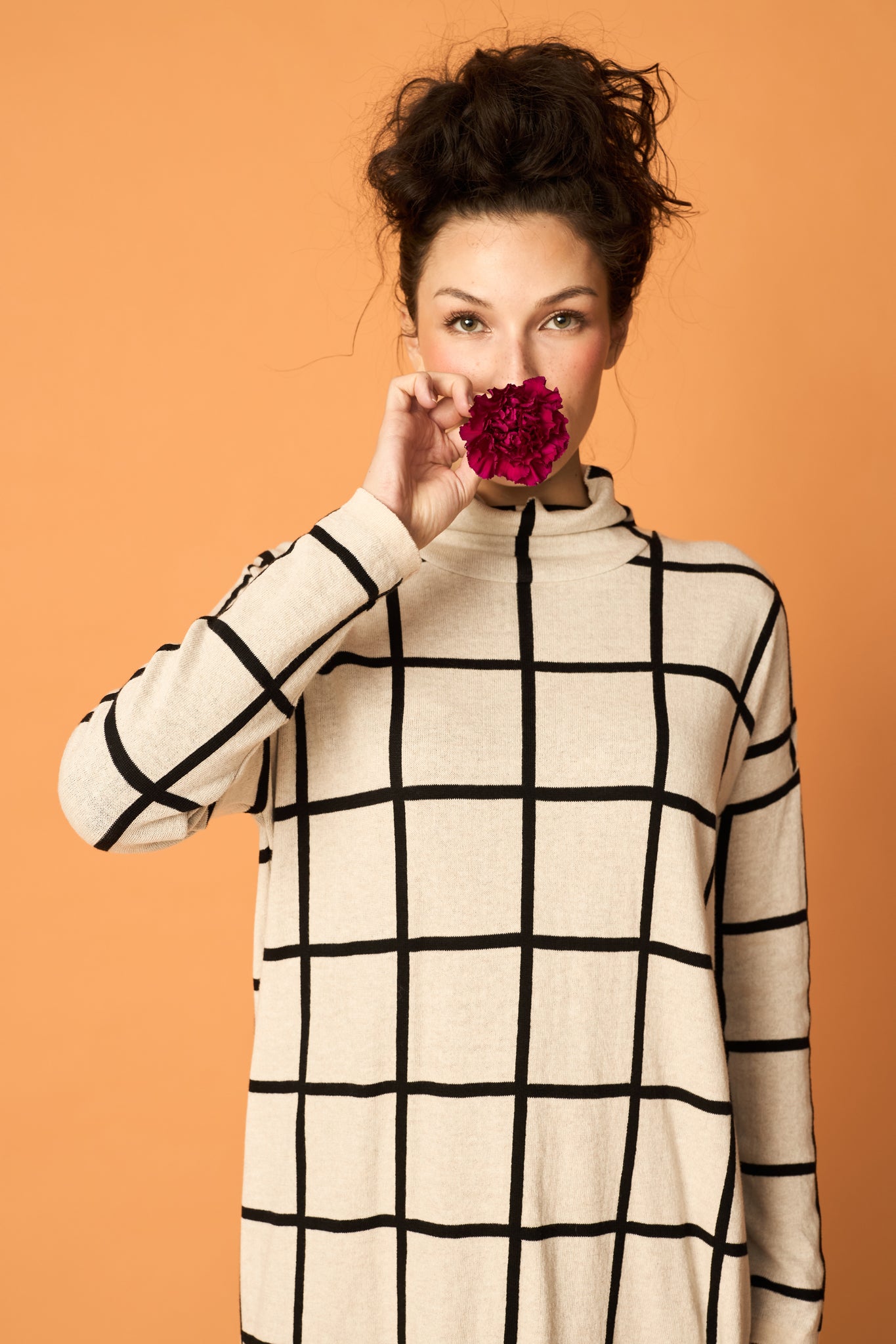 KNIT COSY -mekko, Giant Grid