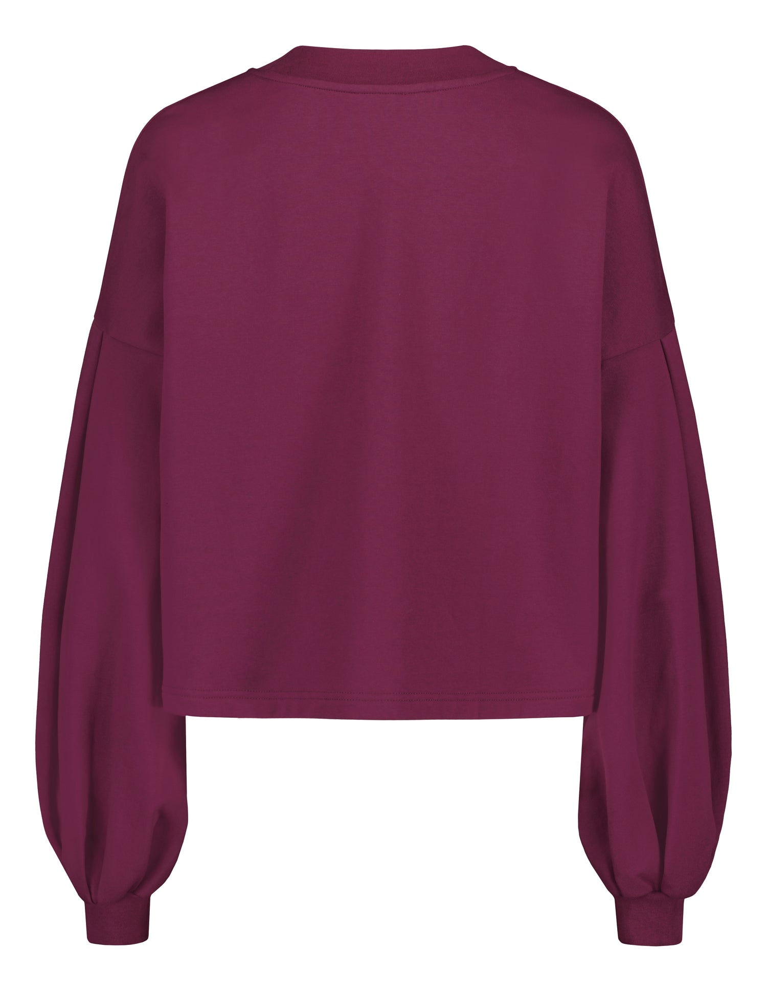 PUFF SLEEVE -collegepaita, Grape Purple